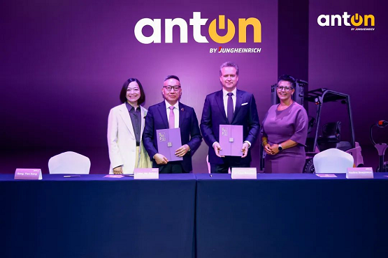 德國永恒力發布全新品牌“AntOn by Jungheinrich”,全球OEM中心落地上海 德國永恒力發布全新品牌“AntOn by Jungheinrich”,全球OEM中心落地上海